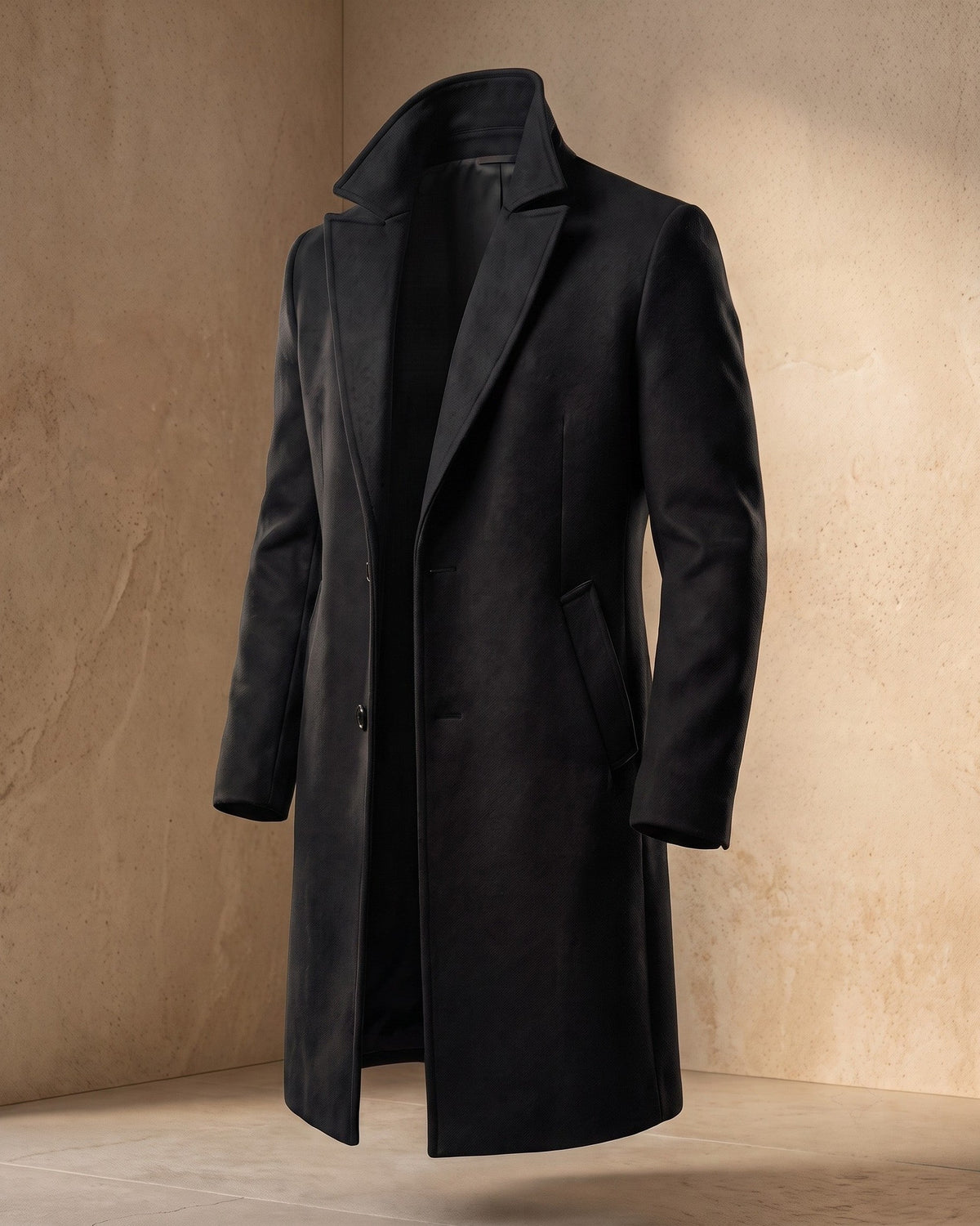 Ettore Wool-Blend Overcoat