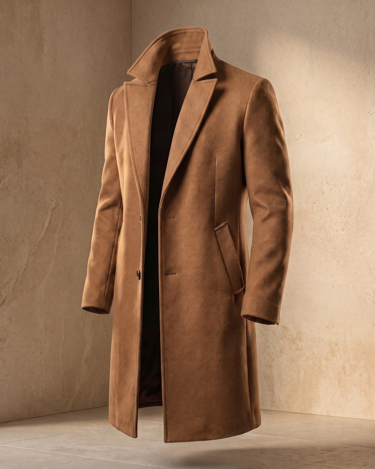 Ettore Wool-Blend Overcoat